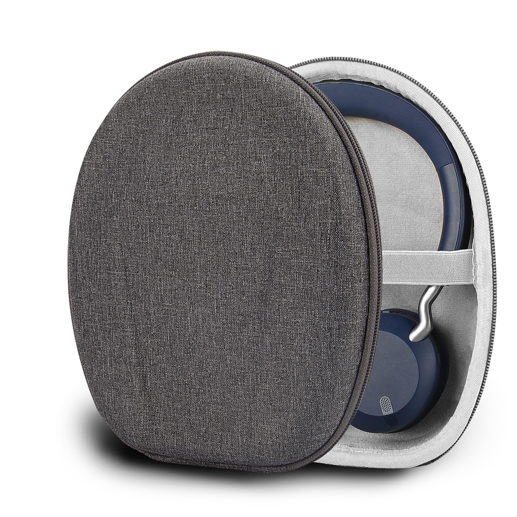 เคสหูฟัง Geekria เข้ากันได้กับ Jabra Evolve2 75, Evolve2 65, Elite 45h, กระเป๋าเดินทางเปลือกแข็งป้อง