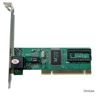 Iwo การ์ด PCI 10 100M RTL8139D สําหรับคอมพิวเตอร์ PC TP-LINK Plug and Play