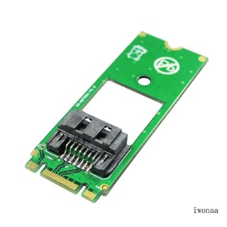 Iwo อะแดปเตอร์แปลง M 2 NGFF เป็น Sata3 7Pin สําหรับกุญแจรถยนต์ M 2 B-M เป็น 3 0