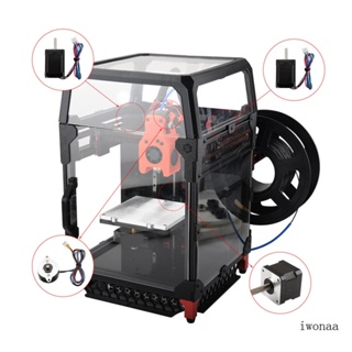 Iwo VORON V0 1 ชุดสเต็ปมอเตอร์ NEMA14 NEMA17 200 มม. TR8x8 สกรูตะกั่ว 10 เกียร์