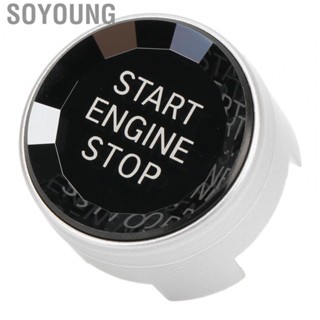 Soyoung ABS Car Accessories Engine Push Start Stop Switch Cover Ignition Button  Fit for BMW 1 2 3 4 5 6 7 X1 X4 X5 Series