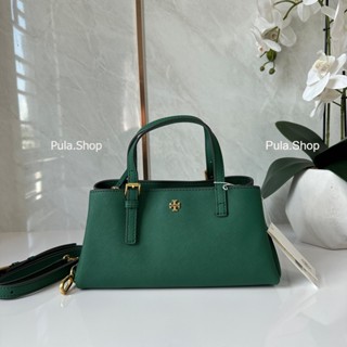 Tory Burch Emerson Mini Tote Crossbody 005 สีเขียว