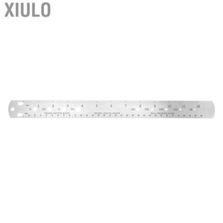 Xiulo Bicycle Measuring Tool  Bike Spoke Ruler Sturdy Easy To Operate Double Sided Printing Stainless Steel for