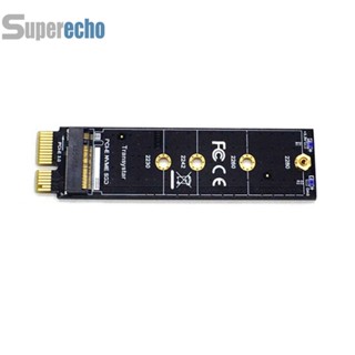 อะแดปเตอร์แปลงการ์ด M.2 NVME SSD M2 M Key Solid State Drive Sdd สําหรับแล็ปท็อป พีซี # [superecho.th]