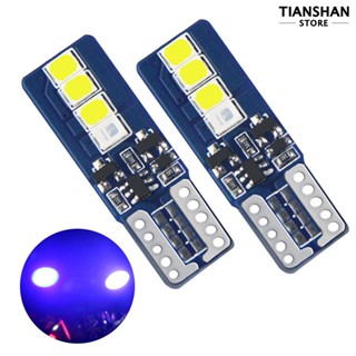 【THT】T10 Dc 12V 2835 8SMD โคมไฟอ่านหนังสือ LED ความสว่างสูง สําหรับรถยนต์