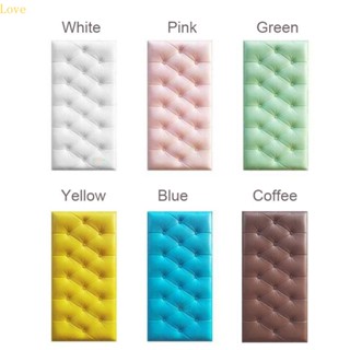 Love วอลเปเปอร์โฟม PE ลายอิฐ 3D สีขาว สําหรับตกแต่งผนังบ้าน (สีขาว 2 ชิ้น)