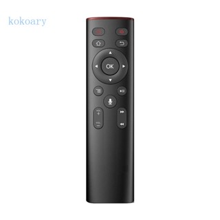 Kok รีโมตคอนโทรลทีวี แบบเปลี่ยน สีดํา สําหรับ Fire TVStick Stick Lite Stick 4K ระยะ 15 เมตร ไม่มีฟังก์ชั่นเสียง