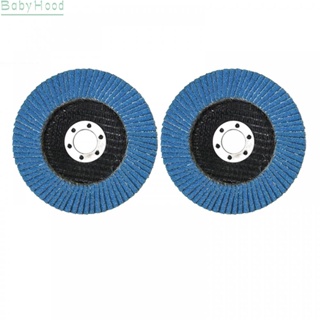 【Big Discounts】5in 125mm Metal Sanding Flap Discs Angle GrinderWheels Blade 40 60 80 120grit#BBHOOD