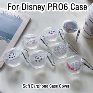 【Case Home】เคสหูฟัง แบบนิ่ม ลายการ์ตูนดิสนีย์ สําหรับ PRO6 PRO 6