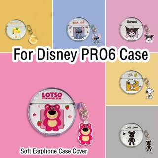 【Case Home】เคสหูฟัง แบบนิ่ม ลายการ์ตูนดิสนีย์ สําหรับ PRO6 PRO 6