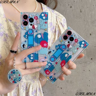 เคสโทรศัพท์มือถือ ลายการ์ตูนมอนสเตอร์ปลาน่ารัก สร้างสรรค์ สําหรับ Iphone Apple 12 14promax 11 13 HJNT