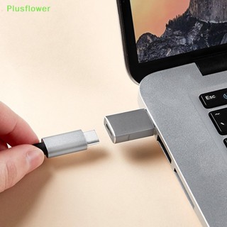 (Plusflower) อะแดปเตอร์แปลง Type-C ตัวผู้ เป็น USB 3.0 ตัวเมีย OTG พร้อมสายคล้องชาร์จ