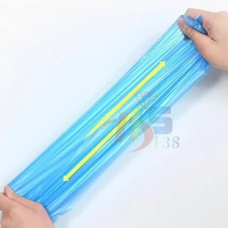ถุงขยะ ถุงใส่ขยะแบบม้วน พกพา ใบเล็ก เหนียว 45x50 ซม. 75 ชิ้น (5ม้วน)