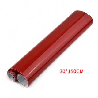 ⚡READYSTOCK⚡Automotive Vinyl Air Bubble Free Anti-fouling UV resistant Gloss Red sticker