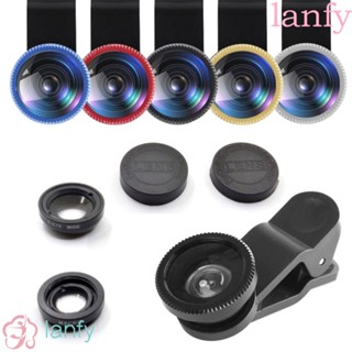 LANFY Fisheye เลนส์มุมกว้าง 0.67X อุปกรณ์เสริม สําหรับสมาร์ทโฟน กล้อง