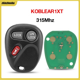 Fs รีโมตกุญแจรถยนต์ 3 ปุ่ม ความถี่ 315mhz KOBLEAR1XT แบบเปลี่ยน