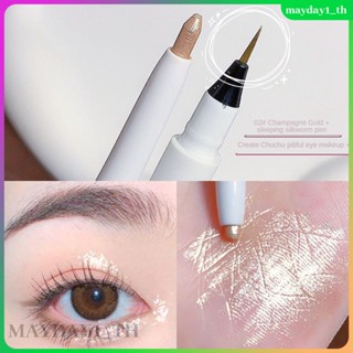 Sweet Mint Double-ended Eyeliner Sleeper Than, Matte Brightening, Delicate And Smooth, Waterproof And Sweatproof, Long-last Makeup Pk Magic Casa