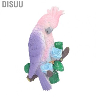 Disuu Artificial Bird Garden Ornaments Multiple Colour Synthetic Resin for Lawn Office Table