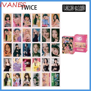 IVANES Twice โปสการ์ดแฟชั่นเกาหลี HD พิมพ์ลาย Jeongyeon Nayeon Girls Group Collection Postcards