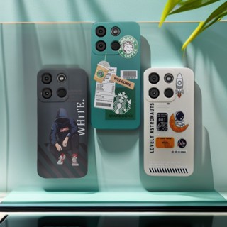 Itel A60S A60 A622L A60 Pro เคสป้องกันแฟชั่น ฝ้า