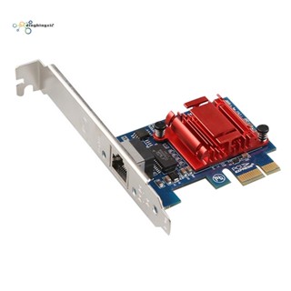 Pcie การ์ดเครือข่ายไร้สาย RJ45 1X 10 100 1000Mbps 1Gbps BCM5721&amp;5751 ชิปเซ็ต รองรับ ROS ESXi