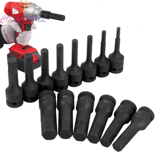 【COLORFUL】Socket Adapter Air Impact Wrench Electric Drill Hex Head Hex Socket Brand New