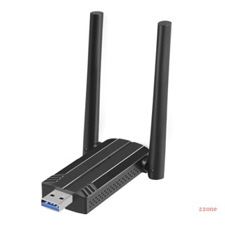 Zzz อะแดปเตอร์การ์ด WiFi USB 3 0 Wi-Fi 6 การ์ด 2 4G 5GHZ 1800Mbps สําหรับคอมพิวเตอร์ Windows