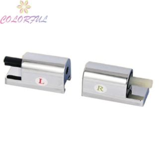 【COLORFUL】Toilet Lid Hinge ABS Anti-collision Bathroom Accessories Mounting Replacement