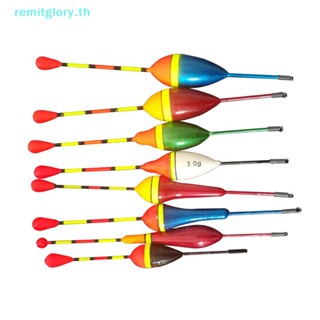 Remitglory ชุดทุ่นลอยน้ํา แท่งไฟตกปลา คละขนาด อุปกรณ์เสริม สําหรับตกปลา 10 ชิ้น