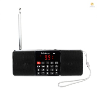 Tosw)retekess TR602 FM AM เครื่องเล่น MP3 วิทยุดิจิทัล บลูทูธ AUX IN รองรับการ์ด TF ไดร์ฟ U