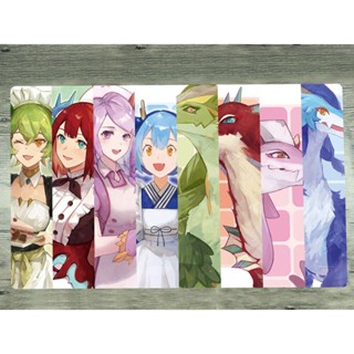 Yugioh Duel Playmat Dragonmaid Deck Custom TCG แผ่นรองเมาส์ สําหรับเล่นเกม