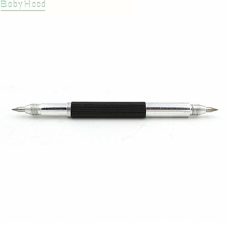 【Big Discounts】Scriber Pen 13.7cm Black+Silver Marks Hard Materials Tungsten Steel Tip#BBHOOD