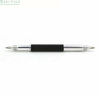 【Big Discounts】Scriber Pen 13.7cm Black+Silver Marks Hard Materials Tungsten Steel Tip#BBHOOD