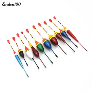 Emden ทุ่นลอยน้ํา อุปกรณ์เสริมตกปลา คละสี 10 ชิ้น