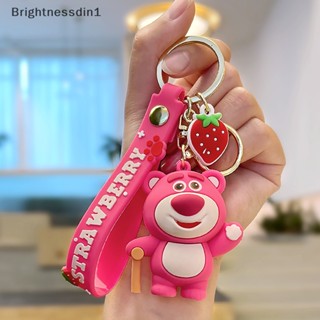 [Brightnessdin1] พวงกุญแจซิลิโคน จี้ Toy Story Strawberry Lots สําหรับห้อยกระเป๋า