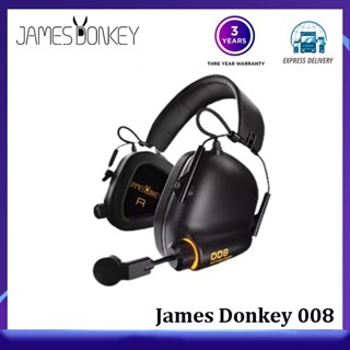 James Donkey 008 หูฟังเล่นเกม แบบใช้สาย USB 7.1 ลดเสียงรบกวน สําหรับคอมพิวเตอร์