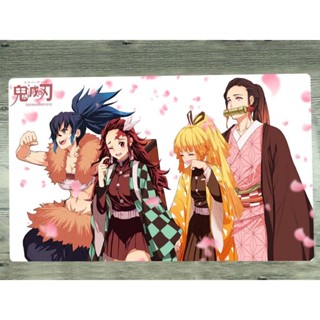 Yugioh แผ่นรองเมาส์ ลายการ์ตูนอนิเมะ Kimetsu no Yaiba CCG TCG Duel Playmat