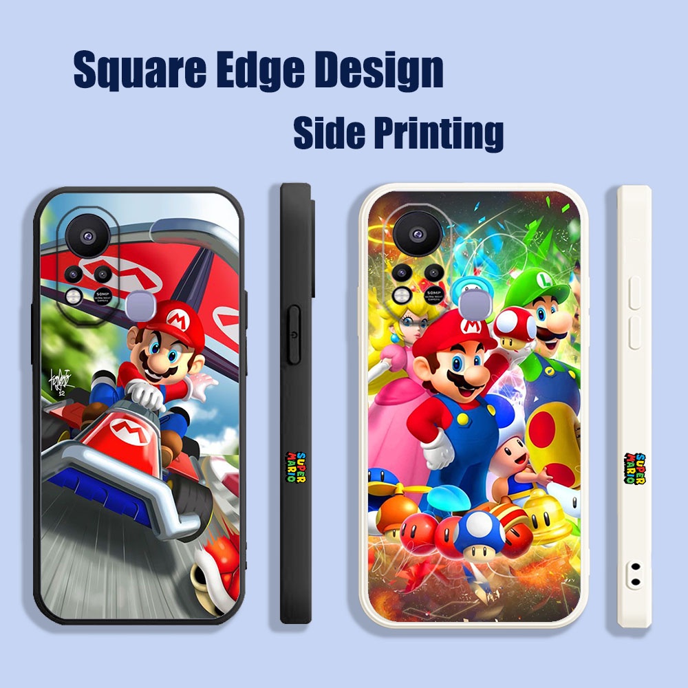 ปลอกสําหรับ Huawei Nova 3i 7i 8i 5T Y9S Familia Super Mario Y Luigi supermario REU12 เคสโทรศัพท์ขอบส