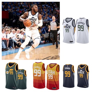 Utah Jazz #99 Jae Crowder เสื้อสเวตเตอร์ของเสื้อบาสเก็ตบอล NBA Jersey