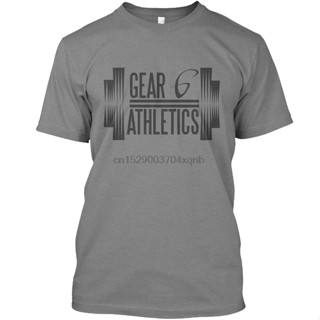 เสื้อยืด พิมพ์ลาย GEAR ATHLETICS DUMBELL(1) สําหรับผู้ชาย XS-4XL-5XL-6XL