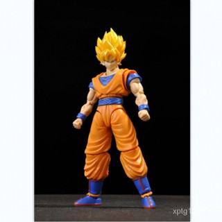 Bandai โมเดลฟิกเกอร์ ดราก้อนบอล FRS Son Goku Kacarot Super Saiyan 2 ขยับได้ สําหรับตกแต่ง