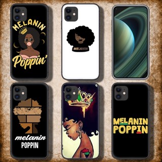 เคสโทรศัพท์ TPU แบบนิ่ม ลาย 2bunz Melanin Poppin Aba สําหรับ iPhone 6 6S 7 8 Plus XR XS Max