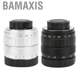 Bamaxis 50mm F1.4 C Mount Lens Used with Adapter Ring for Olympus M4/3 Canon  Fuji Sony mirrorless  Large Aperture Le