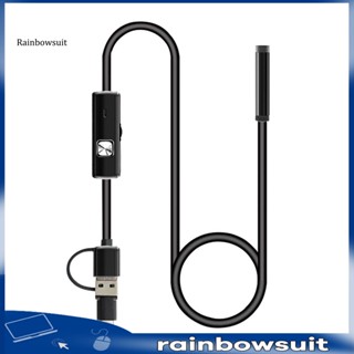 [RB] Endoscope 3-in-1 เลนส์ออโต้ 8 มม. กันน้ํา 1 เมตร สําหรับซ่อมแซม