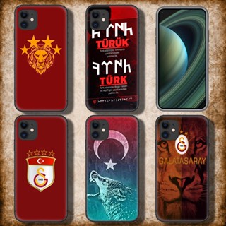 เคสโทรศัพท์ TPU แบบนิ่ม ลาย C262 Turkey Mustafa Galatasaray Wolf สําหรับ iPhone SE 2020 12 Mini 13 Pro Max