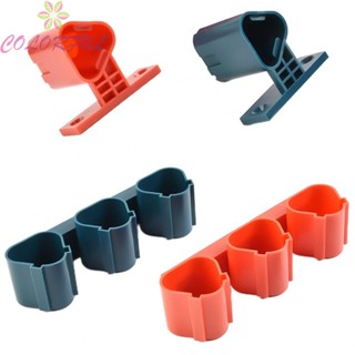 【COLORFUL】Battery Holder 1PC Batteries Blue/Red 1/3 Slots For Bosch For Milwaukee