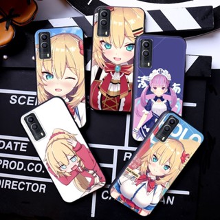 เคสโทรศัพท์มือถือแบบนิ่ม ลายอะนิเมะ Akai Haato Haachama Hololive 2IH สําหรับ Vivo Y30 Y50 Y31 Y51 Y53 Y55 Y55s Y69 Y71 Y81 Y81s Y91C Y95 Y93 Y91