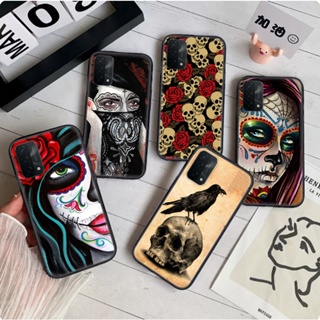 เคสโทรศัพท์มือถือแบบนิ่ม ลายกะโหลก เด็กผู้หญิง เม็กซิกัน C71 สําหรับ Vivo Y30 Y50 Y31 Y51 Y53 Y55 Y55s Y69 Y71 Y81 Y81s Y91C Y95 Y93 Y91