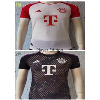 เสื้อกีฬาแขนสั้น ลายทีมชาติฟุตบอล Bayern Stadium 23 24 ชุดเหย้า ทีมเยือน สําหรับผู้ชาย ไซซ์ S - XXL