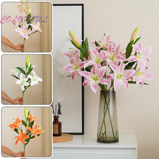 【COLORFUL】Artificial Lily Cloth Elegant Interior Home Decoration Party Decoration